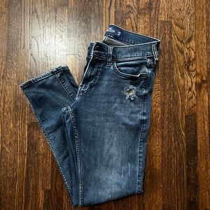 Men's Ripped Skinny Stretchy Jeans